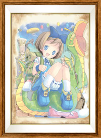 画像ギャラリー No.006のサムネイル画像 / サーファーズパラダイス,4月10日のアニメチャリティイベント「Smile Heart」で出品するグッズを公開。島田フミカネ氏のリトグラフなどレア物多し