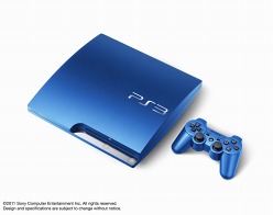 PlayStation 3の新色「スプラッシュ・ブルー」「スカーレット・レッド