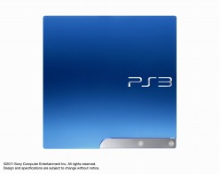茂原ミク　PlayStation3本体　スプラッシュブルー PlayStation 3の新色「スプラッシュ・ブルー」「スカーレット