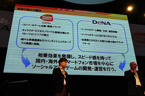 ꡼ No.007Υͥ / TGS 2011ϥХʥॳॹDeNAޡȥե륲αġȯҤΩֳBDNAΩȯɽץݡ