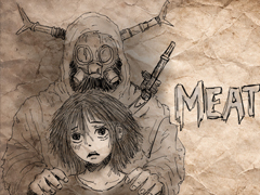 廃墟の家に閉じ込められた子ども，そして廊下に潜む何か――短編ポイント＆クリックホラーADV「Meatlock」，Steamにて配信開始