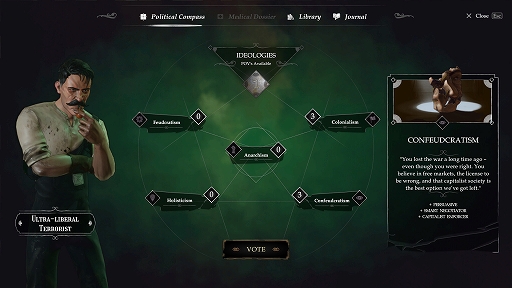 画像ギャラリー No.008のサムネイル画像 / ターン制RPG「Glasshouse」，最新ゲームプレイトレイラーを公開。アパートの住み込み副管理人がハッピーエンドのない殺人事件の謎に挑む