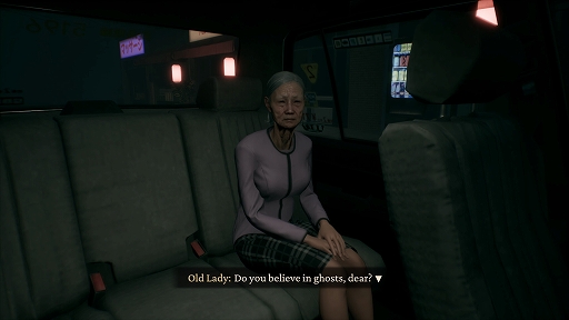 画像ギャラリー No.002のサムネイル画像 / 和風ホラーADV「サイレントロード」，ティザートレイラーを公開。人里離れた田舎町で働く夜勤タクシー運転手が乗客たちの怪談に巻き込まれる