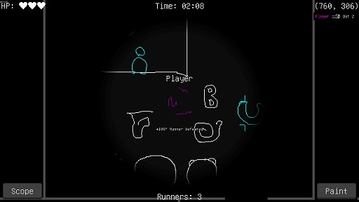 画像ギャラリー No.003のサムネイル画像 / 自分自身の姿を描き，風景に溶け込む。非対称型の落書き鬼ごっこゲーム「IIIIIIlI」，Steamストアページを公開