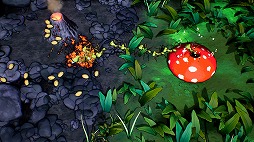 画像ギャラリー No.006のサムネイル画像 / 女王アリのフェロモンがコロニー拡大のポイント。アリの巣運営ストラテジー「アンツ × インフィニティ」，Steamストアページを公開