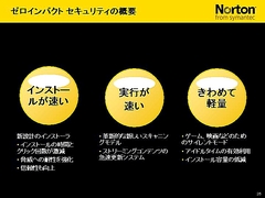 画像集#027のサムネイル/2009年版は「パフォーマンスに影響が出ないソフト」に。セキュリティソフト大手シマンテック,ゲームにフィーチャーしたセミナー開催