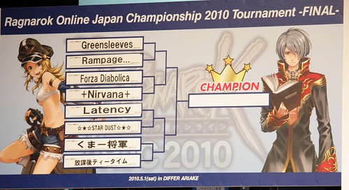 画像ギャラリー No.025のサムネイル画像 / 「ラグナロクオンライン」ファン感謝祭2010が開催。RJC2010はギルド“放課後ティータイム”が優勝(※5/4 内容を更新)