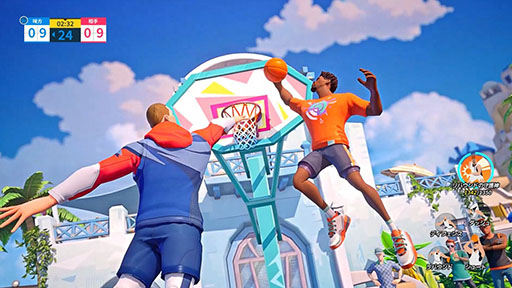 画像ギャラリー No.004のサムネイル画像 / 「NBA」公認のスマホ向け3on3ストリートバスケットボール「NBAダンクシティ」，日本向けのサービスが決定