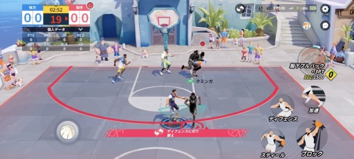 画像ギャラリー No.013のサムネイル画像 / NBAスター選手がその手で躍る。「NBAダンクシティ」はスマホでサクッと気軽にバスケの魅力を味わえる。日本展開に向けて着々と準備中