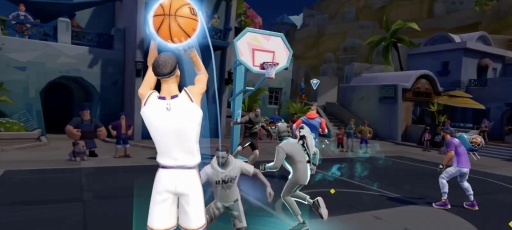 画像ギャラリー No.015のサムネイル画像 / NBAスター選手がその手で躍る。「NBAダンクシティ」はスマホでサクッと気軽にバスケの魅力を味わえる。日本展開に向けて着々と準備中