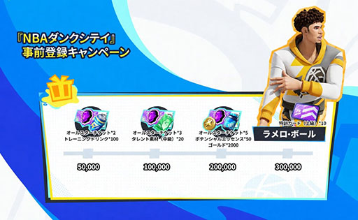 画像ギャラリー No.003のサムネイル画像 / 「NBAダンクシティ」，Android版の事前登録受付をGoogle Playで開始。スピーディな試合展開が魅力のNBA公認のストリートバスケ