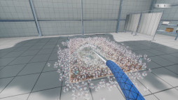 画像ギャラリー No.005のサムネイル画像 / インクリメンタル掃除シム「絨毯を洗うゲーム」，Steamストアページを公開。シンプルな作業における爽快感と成長要素を楽しめる