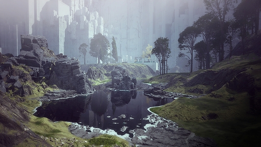 画像ギャラリー No.004のサムネイル画像 / 巨大な建造物がそびえる悪夢のような世界を探索する一人称ADV「HYPNOS」，早期アクセス版を5月6日にリリース