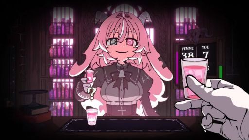 画像ギャラリー No.002のサムネイル画像 / あなたを殺したいほど愛している悪魔を酔い潰す。ロシアンルーレット飲みサバイバル「PUKEY GODDESS SHOT TRICK」，12月8日に発売決定