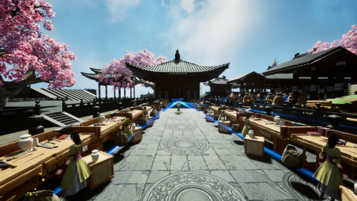 画像ギャラリー No.003のサムネイル画像 / 剣気で森を平らにし，お札で鉱山を爆破する。宇宙規模の中華サバイバルクラフトゲーム「No Mortal Space」のデモ版が7月8日に配信決定