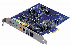 画像ギャラリー No.001のサムネイル画像 / Creative，PCI Express版の「Sound Blaster X-Fi」発売も音楽鑑賞用