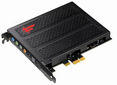 画像集#005のサムネイル/Creative,PCIe版のX-Fiチップ搭載サウンドカード「Sound Blaster X-Fi Titanium」を国内発表。8月上旬より順次発売