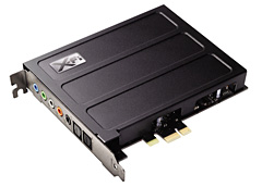 画像集#010のサムネイル/Creative,PCIe版のX-Fiチップ搭載サウンドカード「Sound Blaster X-Fi Titanium」を国内発表。8月上旬より順次発売