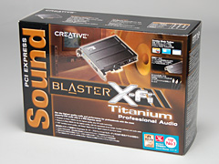 ������#027�Υ���ͥ���/��Sound Blaster X-Fi Titanium�ץѥե����ޥ󥹥�ӥ塼��Ǻܡ�PCIe�Ǥ�¸�߰յ���õ��