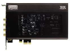 画像集#003のサムネイル/Creative，PCIe版Sound Blasterの最上位モデル「X-Fi Titanium HD」発表。THX認証済で1万9800円