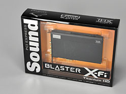 画像ギャラリー No.002のサムネイル画像 / まもなく発売。「Sound Blaster X-Fi Titanium HD」のハードウェア仕様を写真でチェックする