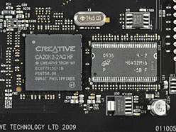 画像ギャラリー No.009のサムネイル画像 / まもなく発売。「Sound Blaster X-Fi Titanium HD」のハードウェア仕様を写真でチェックする