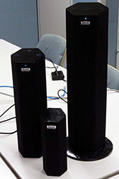 画像ギャラリー No.013のサムネイル画像 / Creative,「Sound BlasterAxx」発表。BT&USB接続対応のスピーカーとマイク,DSPを1本の“六角柱”にまとめた製品