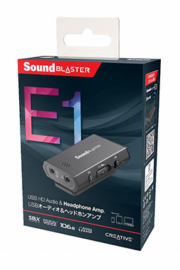 ������#001�Υ���ͥ���/�Хåƥ꡼��¢�ǥݥ�����ˤ�ʤ�USB������ɥǥХ�����Sound Blaster E��