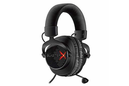 Sound Blasterxヘッドセットの上位モデル Sound Blasterx H7 がcreativeから 2月中旬に直販サイトで先行販売開始