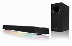 画像ギャラリー No.003のサムネイル画像 / Creative,同社初のゲーマー向けサウンドバー「Sound BlasterX Katana」を国内発表。2.1chスピーカーセット「Kratos」2モデルも