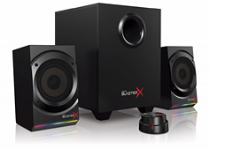 画像ギャラリー No.004のサムネイル画像 / Creative,同社初のゲーマー向けサウンドバー「Sound BlasterX Katana」を国内発表。2.1chスピーカーセット「Kratos」2モデルも