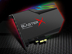 Creative，ゲーマー向けPCIeサウンドカード「Sound BlasterX AE-5」を7月下旬に国内発売