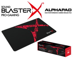 画像ギャラリー No.001のサムネイル画像 / Creative,350×270mmという大型サイズのゲーマー向け布製マウスパッドを発売