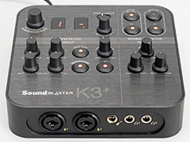 Sound Blaster K3 レビュー ほぼミキサー な見た目のusbサウンドデバイスはゲーム配信に使えるのか