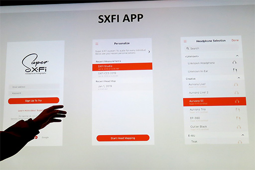 画像集 No.015のサムネイル画像 / Creativeの3Dサウンド技術「Super X-Fi」に対応した初のゲーマー向けヘッドセット「SXFI AIR C」がCES 2019で公開