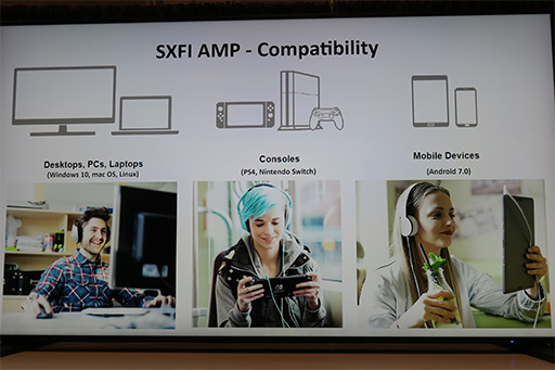 画像集 No.018のサムネイル画像 / Creativeの3Dサウンド技術「Super X-Fi」に対応した初のゲーマー向けヘッドセット「SXFI AIR C」がCES 2019で公開