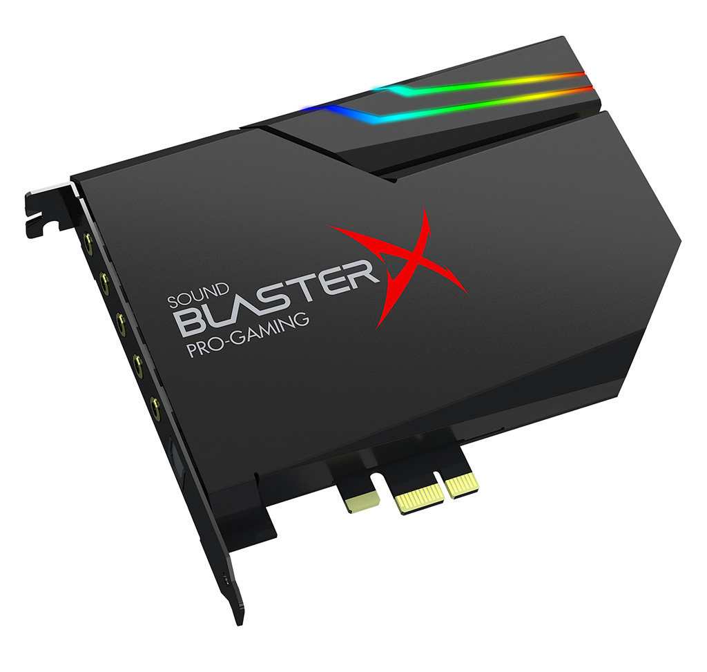 Creative サウンドカード Sound Blasterx Ae 5 Plus を直販限定で国内発売 最新版ソフトに対応したマイナーチェンジモデル