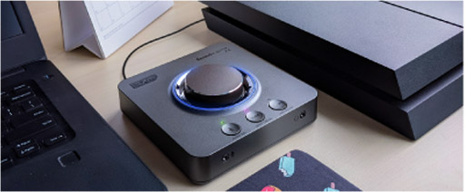 ���������꡼ No.005�Υ���ͥ������ / Creative��USB������ɥǥХ�����Sound Blaster X4�פ�ȯ�䡣�ܥ�������åȸ�����ǽ�ʤɶ���