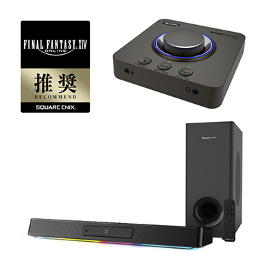 画像集#001のサムネイル/CreativeのUSBサウンドデバイス「Sound Blaster X4」と，サウンドバー「Katana V2」が「FFXIV」推奨認定を取得