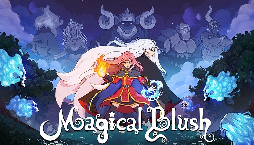 画像ギャラリー No.001のサムネイル画像 / 魔術師として崩壊した世界を旅する見下ろし視点のメトロイドヴァニア「Magical Blush」,配信開始