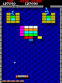 画像ギャラリー No.006のサムネイル画像 / ブロックくずしの金字塔がアーケードアーカイブスに登場。「アルカノイド」本日配信開始