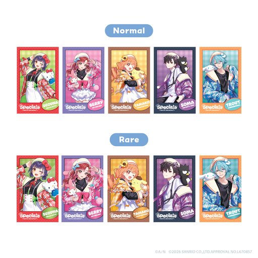 画像ギャラリー No.005のサムネイル画像 / にじさんじ「Speciale」とサンリオのキャラクターがコラボ。「Speciale×サンリオキャラクターズ」が5月20日発売
