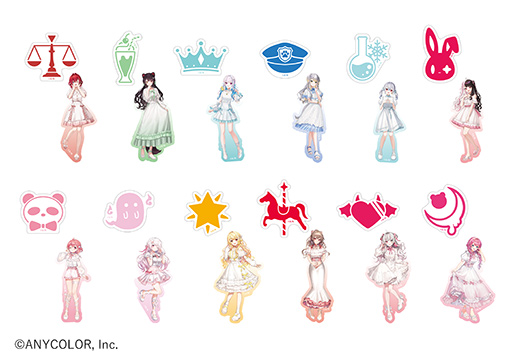 画像ギャラリー No.029のサムネイル画像 / コラボカフェ「にじさんじCafe 〜Milky Ribbon Party〜」が6月15日から7月28日まで東京，名古屋，大阪で開催