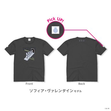 画像ギャラリー No.008のサムネイル画像 / Idiosの7人がプロデュースしたにじさんじライバーモデルTシャツ「にじT」第12弾が5月28日19時に発売