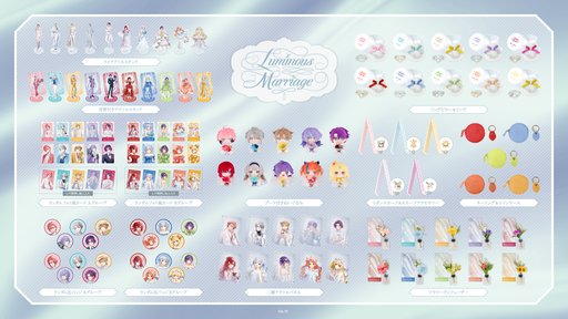 画像ギャラリー No.003のサムネイル画像 / ジューンブライドをテーマに,にじさんじライバー10人がブライダル衣装をまとう「Luminous Marriage」が6月1日18時発売