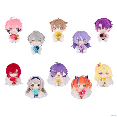 画像ギャラリー No.015のサムネイル画像 / ジューンブライドをテーマに,にじさんじライバー10人がブライダル衣装をまとう「Luminous Marriage」が6月1日18時発売