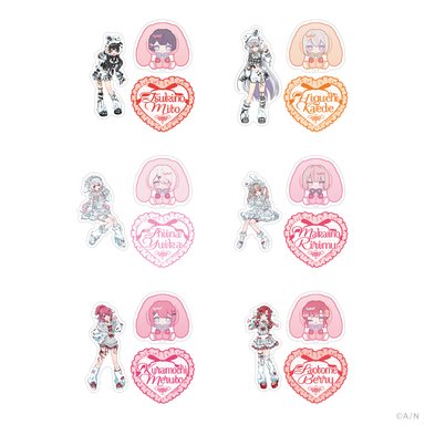 画像ギャラリー No.007のサムネイル画像 / サクランボ&うさぎがモチーフのにじさんじライバーグッズ「Cherry Cherish」が7月9日発売