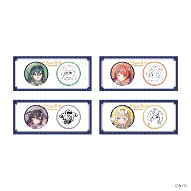 画像ギャラリー No.006のサムネイル画像 / にじさんじ「今宵、××と夢を見る。」デビュー1周年記念ミニライブ開催決定。1周年記念グッズが8月15日18時スタート