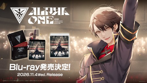 画像ギャラリー No.002のサムネイル画像 / にじさんじ「加賀美ハヤト」初のソロライブ「ALPHA ONE」のBlu-rayが11月4日発売。各店舗での予約受付もスタート