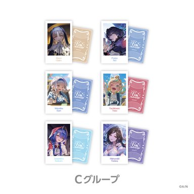 画像ギャラリー No.007のサムネイル画像 / 「にじさんじオフィシャルストア」設立6周年記念グッズが9月7日発売。30名のライバーがクリアファイルやチェキ風カードに